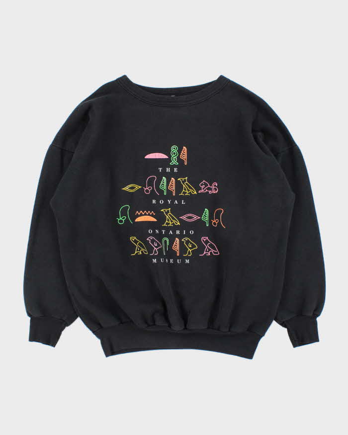 Vintage 1980s Royal Ontario Museum Crewneck Sweatshirt - L