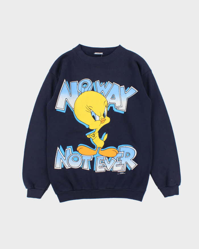 Vintage 1996 Freeze Warner Brothers Looney Toons Tweedy Pie Crewneck Sweatshirt - S