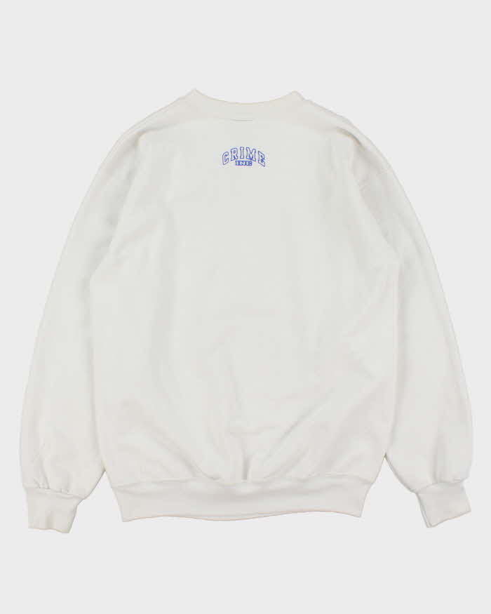 Vintage 1990s United Sports Made In USA Crime Inc. Crewneck Sweatshirt - L