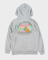Vintage Y2K 00s Piko Hawaiian Chain Stitch Graphic Zip-Up Hoodie - M