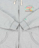 Vintage Y2K 00s Piko Hawaiian Chain Stitch Graphic Zip-Up Hoodie - M