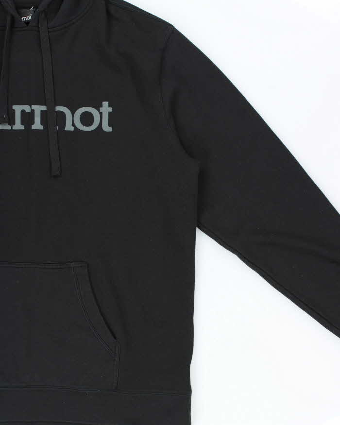 Vintage Marmot Spell Out Pullover Hoodie - XXL
