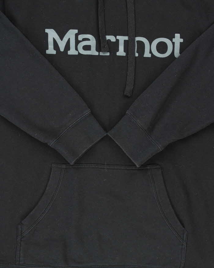 Vintage Marmot Spell Out Pullover Hoodie - XXL