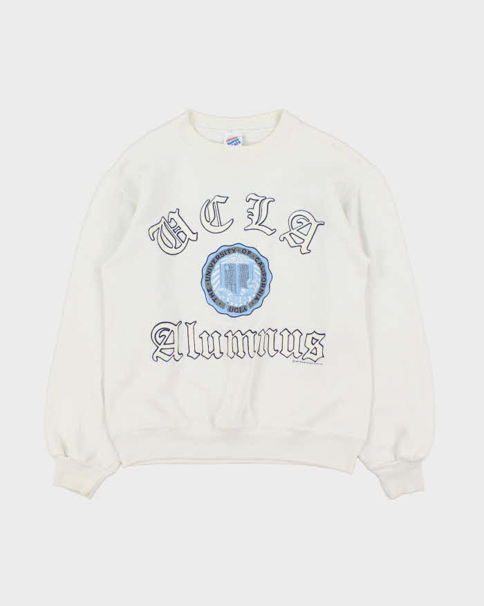 Vintage 1987 Wideworld Sportswear UCLA Jerzees Super Made In USA Crewneck Sweatshirt - S