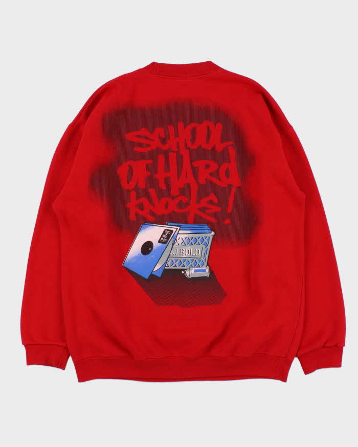 Vintage 1990s SOHK Hip Hip Made In USA Crewneck Sweatshirt - XL