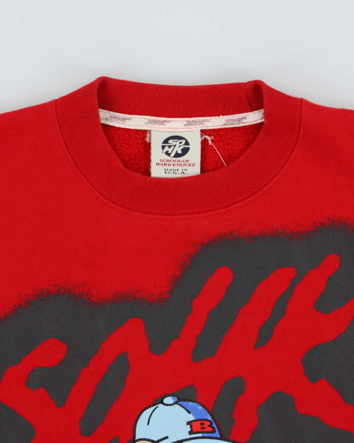 Vintage 1990s SOHK Hip Hip Made In USA Crewneck Sweatshirt - XL