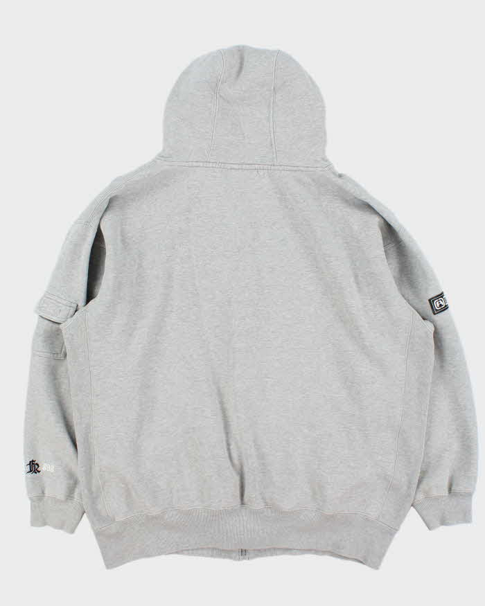Vintage Y2K 00s Massive 808 Japan Freaky Heavyweight Zip-Up Hoodie - XL