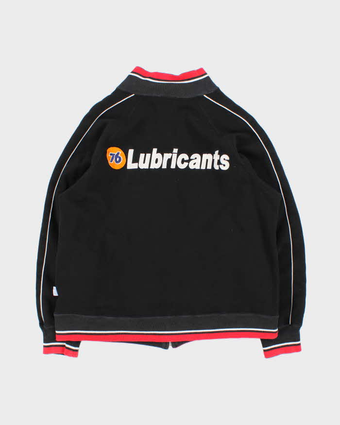 Vintage Y2K 00s 76 Lubricants Motor Oil Heavyweight Zip-Up Sweatshirt - M
