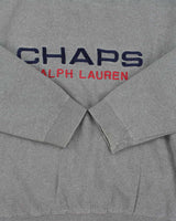Vintage 1990s Ralph Lauren Chaps Embroidered Oversized Crewneck Sweatshirt - S