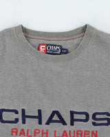 Vintage 1990s Ralph Lauren Chaps Embroidered Oversized Crewneck Sweatshirt - S