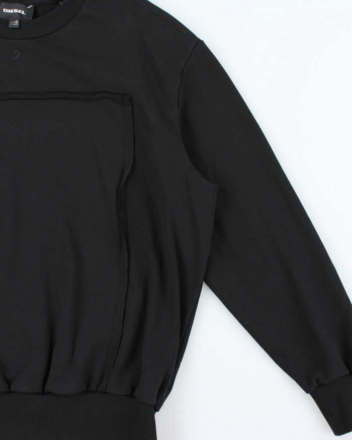 Vintage Diesel Exposed Seam Heavyweight Crewneck Sweatshirt - L
