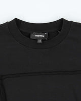 Vintage Diesel Exposed Seam Heavyweight Crewneck Sweatshirt - L