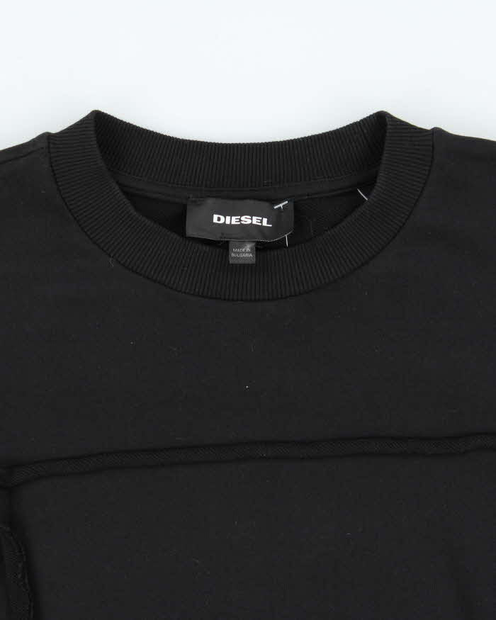 Vintage Diesel Exposed Seam Heavyweight Crewneck Sweatshirt - L