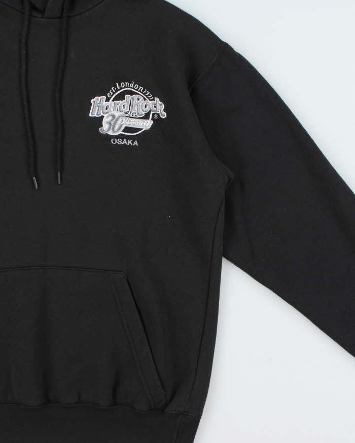 Vintage Y2K 00s Hard Rock Cafe Osaka Pullover Hoodie - S