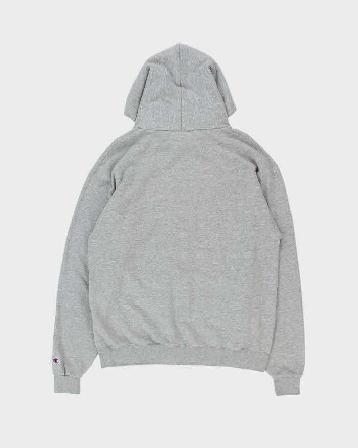 Vintage Y2K 00s Champion Ohio State Marl Grey Pullover Hoodie  - L