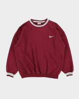 Vintage 1990s Nike Boxy Crewneck Sweatshirt - M