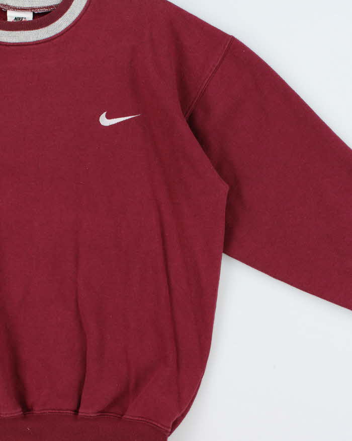Vintage 1990s Nike Boxy Crewneck Sweatshirt - M