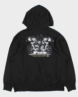 Vintage Y2k 00s Piko Hawaiian Long Board Wear Graphic Hoodie - XL