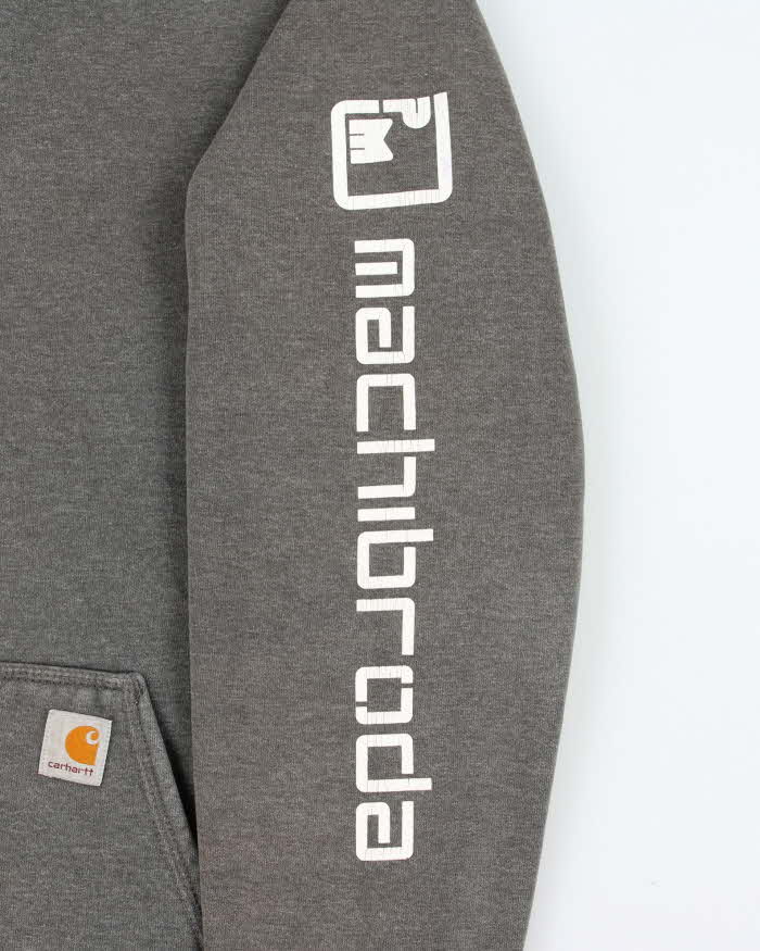 Vintage Carhartt Fleece Lined Loose Fit Full-Zip Hoodie - M