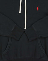 Vintage Polo Ralph Lauren Fleece Lined Pullover Hoodie - S