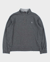 Vintage Polo Ralph Lauren Quarter-Zip Sweatshirt - L
