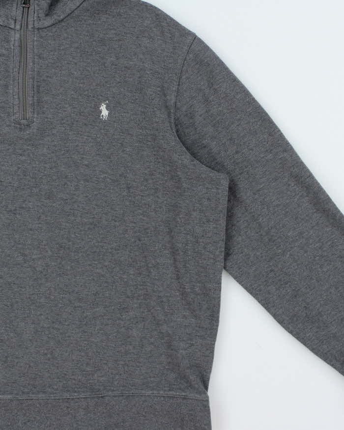 Vintage Polo Ralph Lauren Quarter-Zip Sweatshirt - L