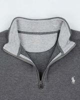 Vintage Polo Ralph Lauren Quarter-Zip Sweatshirt - L