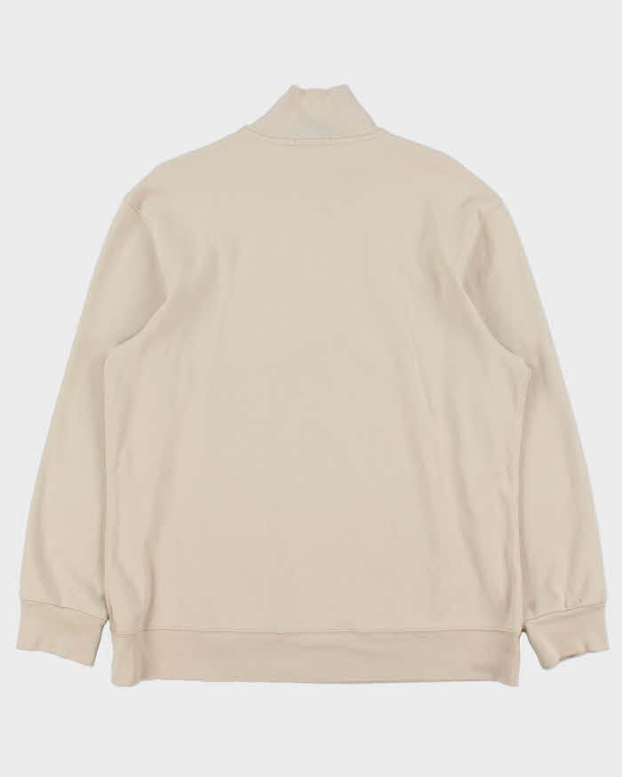 Vintage Y2K 00s Burberry Brit Classic Quarter-Zip Sweatshirt - XL