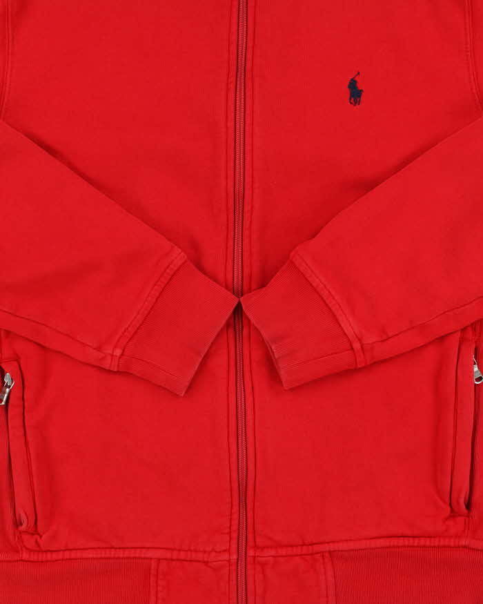 Vintage Y2K 00s Polo Ralph Lauren Striped Zip-Up Track Sweatshirt - M