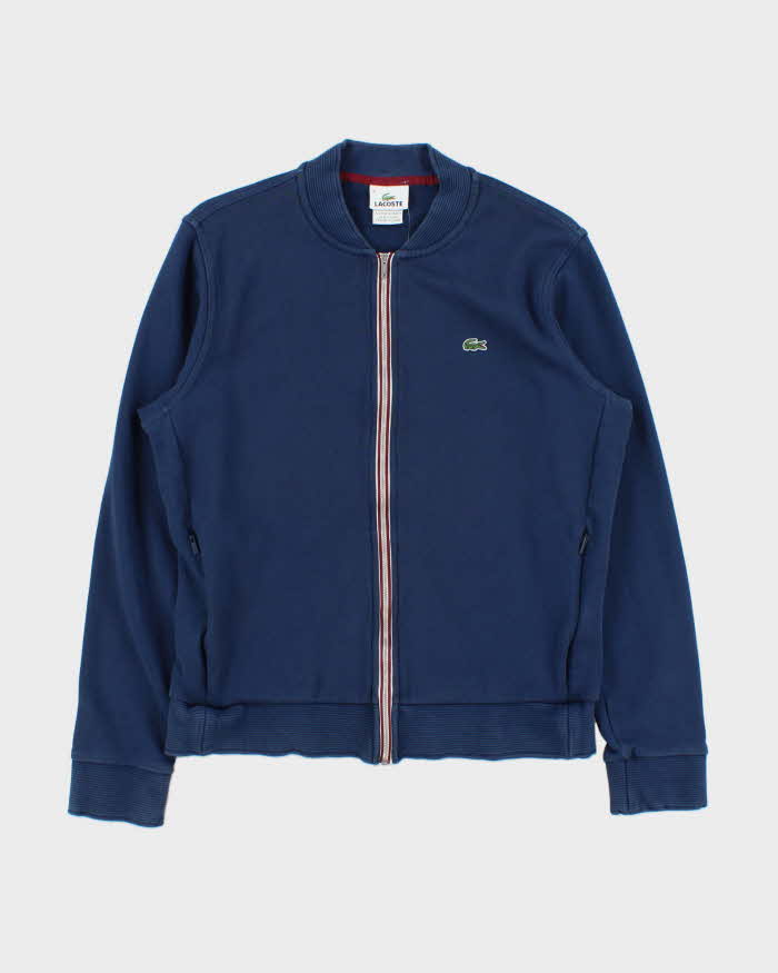 Vintage Y2K 00s Lacoste Zip-Up Varsity Track Sweatshirt - M