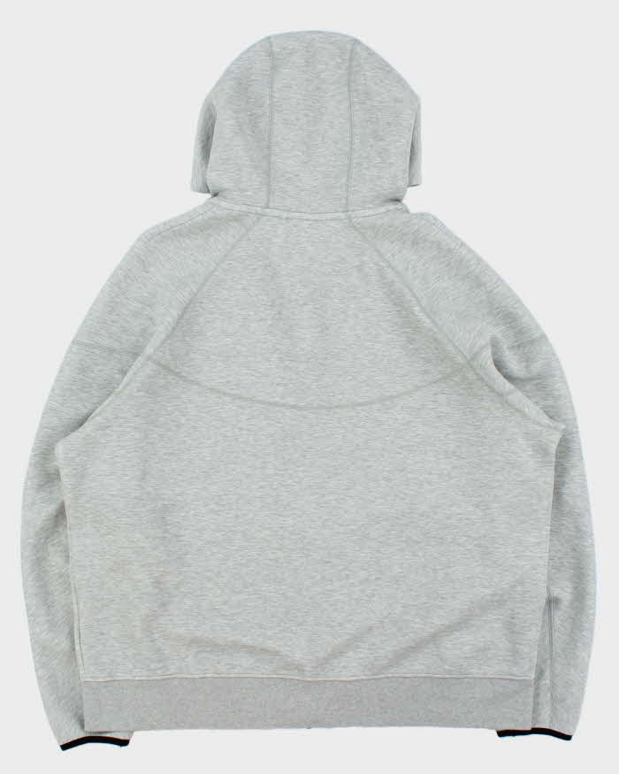 2024 Nike Tech Fleece Marl Grey Zip Up Hoodie - XXL