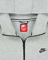 2024 Nike Tech Fleece Marl Grey Zip Up Hoodie - XXL