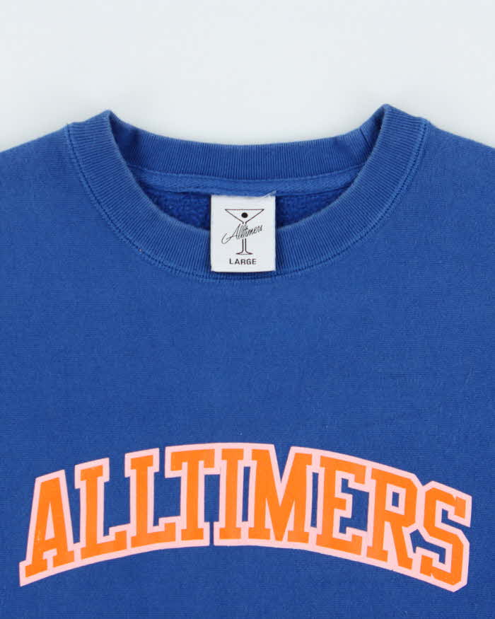 Alltimers Skateboards City College Heavyweight Crewneck Sweatshirt - L