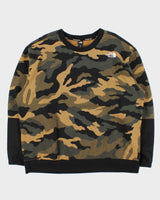 The North Face Camouflage Oversized Sweatshirt - L