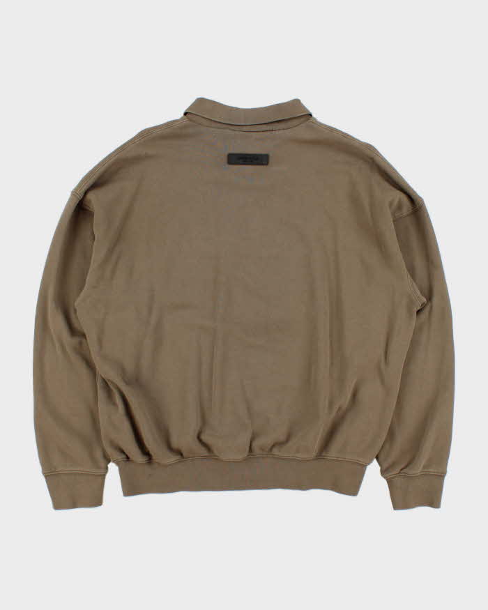 Essentials Collared Boxy Sweatshirt - S