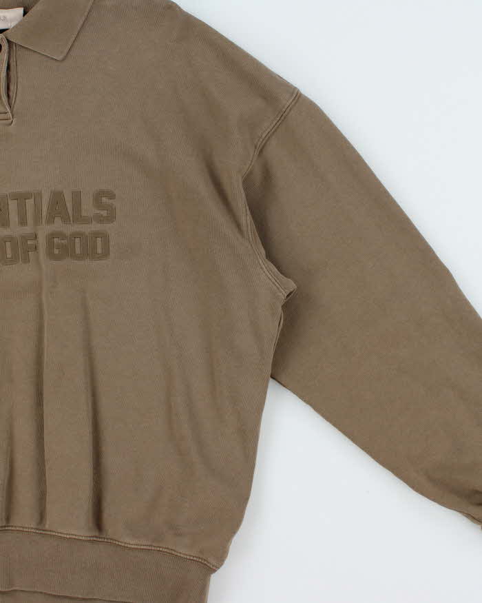 Essentials Collared Boxy Sweatshirt - S