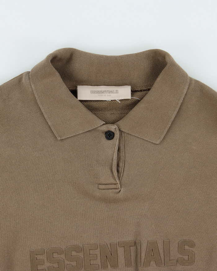 Essentials Collared Boxy Sweatshirt - S