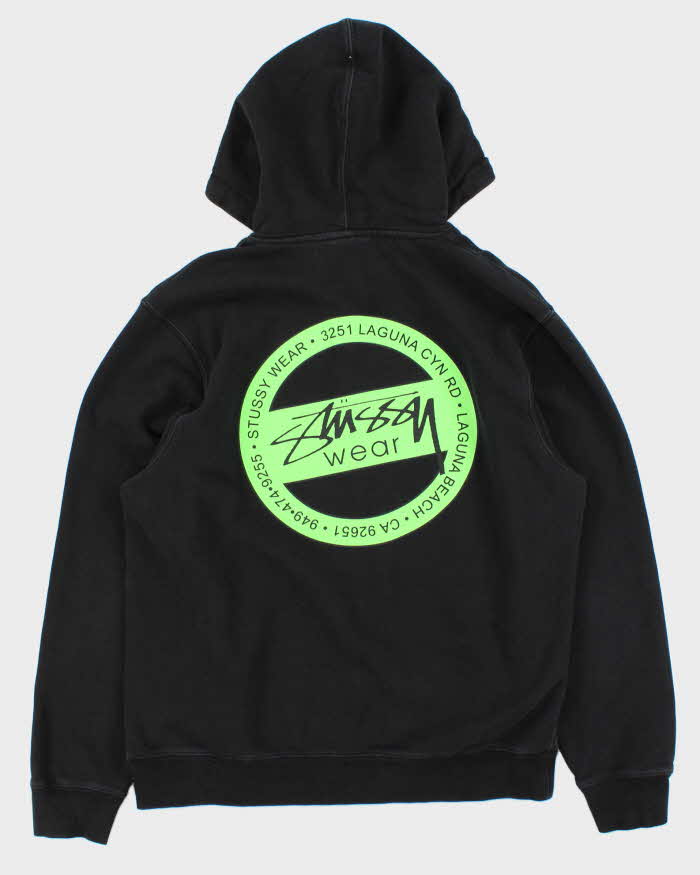Vintage Stussy Wear Laguna Pullover Hoodie - L