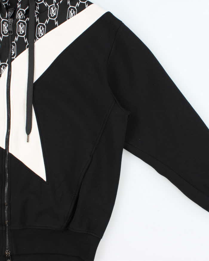 Neil Barrett SS20 Zip-up Easy Fit Heavyweight Hoodie - M