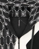 Neil Barrett SS20 Zip-up Easy Fit Heavyweight Hoodie - M
