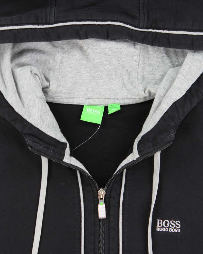Vintage Y2K 00s Boss Hugo Boss Zip-Up Hoodie - M