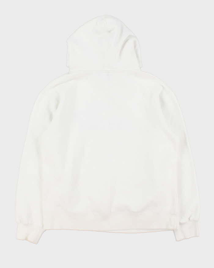 Vintage 2002 England Football Embroidered Heavyweight Pullover Hoodie - L