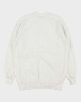 AW2020 Acne Studios Contrast Stitch Heavyweight Oversized Crewneck Sweatshirt - XS