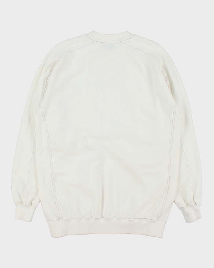 AW2020 Acne Studios Contrast Stitch Heavyweight Oversized Crewneck Sweatshirt - XS