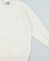 AW2020 Acne Studios Contrast Stitch Heavyweight Oversized Crewneck Sweatshirt - XS