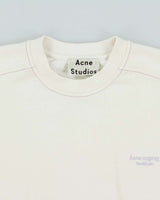 AW2020 Acne Studios Contrast Stitch Heavyweight Oversized Crewneck Sweatshirt - XS