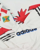 Vintage 1976 Montreal Olympics Adidas Originals PrivaSport Made In Canada Boxy Crewneck Sweatshirt - L