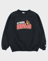 Vintage 1990s Puma Ottawa Senators NHL Heavyweight Crewneck Sweatshirt - L