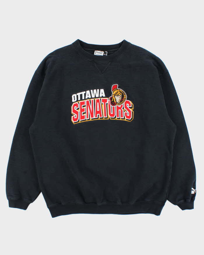 Vintage 1990s Puma Ottawa Senators NHL Heavyweight Crewneck Sweatshirt - L