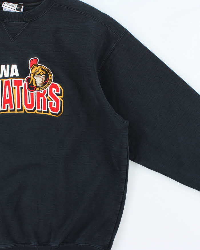 Vintage 1990s Puma Ottawa Senators NHL Heavyweight Crewneck Sweatshirt - L